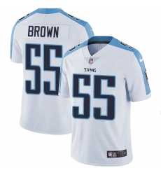 Youth Nike Tennessee Titans #55 Jayon Brown White Vapor Untouchable Limited Player NFL Jersey