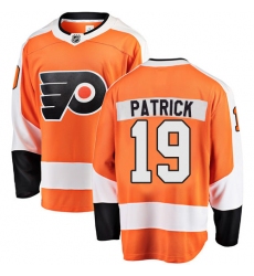Men's Philadelphia Flyers #19 Nolan Patrick Fanatics Branded Orange Home Breakaway NHL Jersey