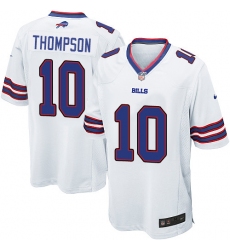 Men's Nike Buffalo Bills #10 Deonte Thompson Game White NFL Jersey