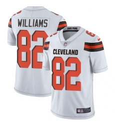 Youth Nike Cleveland Browns #82 Kasen Williams White Vapor Untouchable Limited Player NFL Jersey