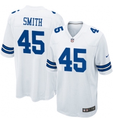 Men's Nike Dallas Cowboys #45 Rod Smith Game White NFL Jersey