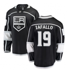 Men's Los Angeles Kings #19 Alex Iafallo Authentic Black Home Fanatics Branded Breakaway NHL Jersey