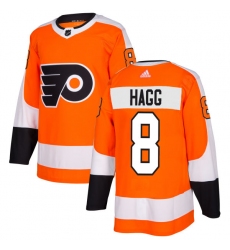 Youth Adidas Philadelphia Flyers #8 Robert Hagg Premier Orange Home NHL Jersey