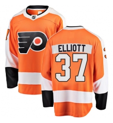 Youth Philadelphia Flyers #37 Brian Elliott Fanatics Branded Orange Home Breakaway NHL Jersey