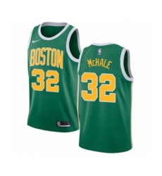 Men's Nike Boston Celtics #46 Aron Baynes Green Swingman Jersey - Earned Edition