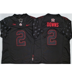 Men's Ohio State Buckeyes #2 Caleb Downs Black 2025 F.U.S.E. Limited Stitched Jersey