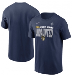 Men's Milwaukee Brewers Navy 2026 World Series T-Shirt