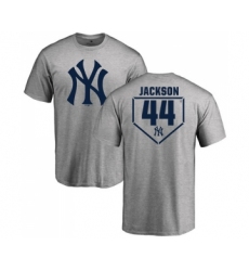 MLB Nike New York Yankees #44 Reggie Jackson Gray RBI T-Shirt