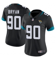 Women's Nike Jacksonville Jaguars #90 Taven Bryan Teal Green Team Color Vapor Untouchable Limited Player NFL Jersey