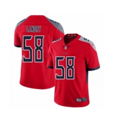 Men's Tennessee Titans #58 Harold Landry Limited Red Inverted Legend Football Jersey