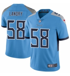 Youth Nike Tennessee Titans #58 Harold Landry Light Blue Alternate Vapor Untouchable Elite Player NFL Jersey