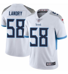 Youth Nike Tennessee Titans #58 Harold Landry White Vapor Untouchable Elite Player NFL Jersey