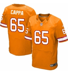 Men's Nike Tampa Bay Buccaneers #65 Alex Cappa Elite Orange Glaze Alternate NFL Jersey