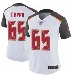 Women's Nike Tampa Bay Buccaneers #65 Alex Cappa White Vapor Untouchable Elite Player NFL Jersey