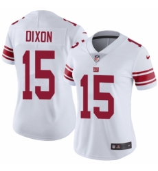 Women's Nike New York Giants #15 Riley Dixon White Vapor Untouchable Limited Player NFL Jersey