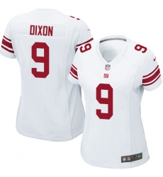 Women's Nike New York Giants #9 Riley Dixon Game White NFL Jersey