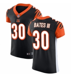 Men's Nike Cincinnati Bengals #30 Jessie Bates III Black Team Color Vapor Untouchable Elite Player NFL Jersey