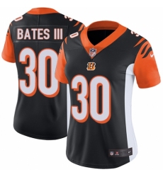 Women's Nike Cincinnati Bengals #30 Jessie Bates III Black Team Color Vapor Untouchable Elite Player NFL Jersey