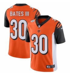Youth Nike Cincinnati Bengals #30 Jessie Bates III Orange Alternate Vapor Untouchable Elite Player NFL Jersey