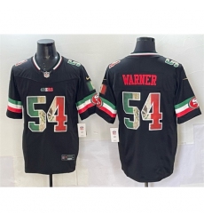 Youth Men's San Francisco 49ers #54 Fred Warner Black F.U.S.E. Mexico Vapor Limited Stitched Football Jersey