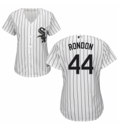 Women's Majestic Chicago White Sox #44 Bruce Rondon Replica White Home Cool Base MLB Jersey