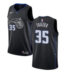 Youth Nike Orlando Magic #35 Melvin Frazier Swingman Black NBA Jersey - City Edition