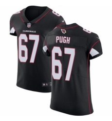 Men's Nike Arizona Cardinals #67 Justin Pugh Black Alternate Vapor Untouchable Elite Player NFL Jersey