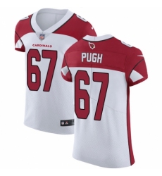 Men's Nike Arizona Cardinals #67 Justin Pugh White Vapor Untouchable Elite Player NFL Jersey