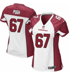 Women's Nike Arizona Cardinals #67 Justin Pugh Game White NFL Jersey