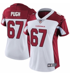 Women's Nike Arizona Cardinals #67 Justin Pugh White Vapor Untouchable Elite Player NFL Jersey