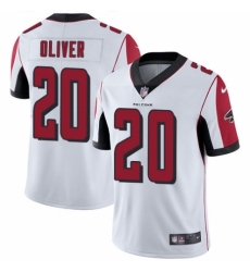 Men's Nike Atlanta Falcons #20 Isaiah Oliver White Vapor Untouchable Limited Player NFL Jersey