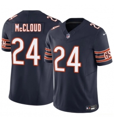 Men's Chicago Bears #24 Nick McCloud Navy 2025 F.U.S.E. Vapor Untouchable Limited Football Stitched Jersey
