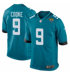 Men's Nike Jacksonville Jaguars #9 Logan Cooke Game Black Alternate NFL Jersey