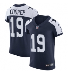 Men's Nike Dallas Cowboys #19 Amari Cooper Navy Blue Alternate Vapor Untouchable Elite Player NFL Jersey