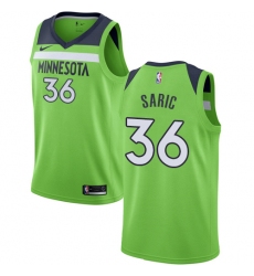 Youth Nike Minnesota Timberwolves #36 Dario Saric Swingman Green NBA Jersey Statement Edition