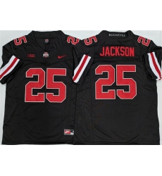 Men's Ohio State Buckeyes #25 Lamar Bo Jackson Black 2025 F.U.S.E. Limited Stitched Jersey