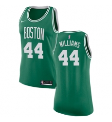 Women's Nike Boston Celtics #44 Robert Williams Swingman Green(White No.) Road NBA Jersey - Icon Edition