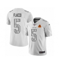 Youth Denver Broncos #5 Joe Flacco Limited White City Edition Football Jersey