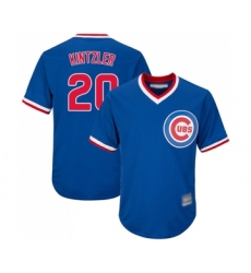 Men's Chicago Cubs #20 Brandon Kintzler Replica Royal Blue Cooperstown Cool Base Baseball Jersey