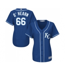 Women's Kansas City Royals #66 Ryan O Hearn Replica Blue Alternate 2 Cool Base Baseball Jersey