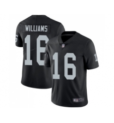 Youth Oakland Raiders #16 Tyrell Williams Black Team Color Vapor Untouchable Limited Player Football Jersey