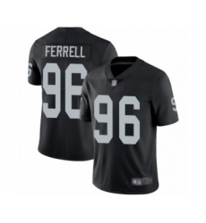 Men's Oakland Raiders #96 Clelin Ferrell Black Team Color Vapor Untouchable Limited Player Football Jersey