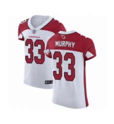 Men's Arizona Cardinals #33 Byron Murphy White Vapor Untouchable Elite Player Football Jersey