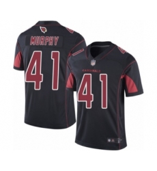 Men's Arizona Cardinals #41 Byron Murphy Limited Black Rush Vapor Untouchable Football Jersey