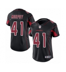 Women's Arizona Cardinals #41 Byron Murphy Limited Black Rush Vapor Untouchable Football Jersey