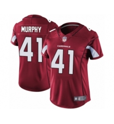 Women's Arizona Cardinals #41 Byron Murphy Red Team Color Vapor Untouchable Limited Player Football Jersey