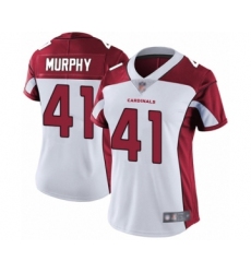 Women's Arizona Cardinals #41 Byron Murphy White Vapor Untouchable Limited Player Football Jersey