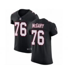 Men's Atlanta Falcons #76 Kaleb McGary Black Alternate Vapor Untouchable Elite Player Football Jersey