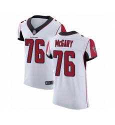 Men's Atlanta Falcons #76 Kaleb McGary White Vapor Untouchable Elite Player Football Jersey