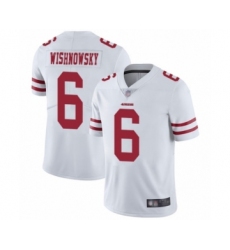 Youth San Francisco 49ers #6 Mitch Wishnowsky White Vapor Untouchable Limited Player Football Jersey